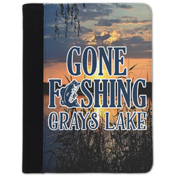 Gone Fishing Padfolio Clipboard - Small (Personalized)