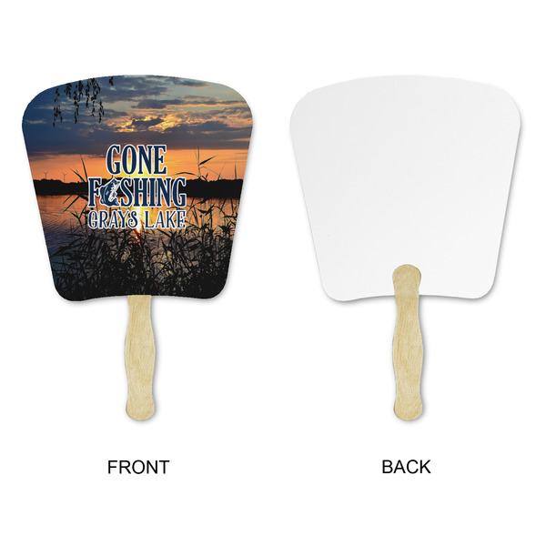 Gone Fishing Paper Fans - Approval