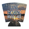 Gone Fishing Party Cup Sleeve - with Bottom (Personalized)