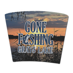 Gone Fishing Party Cup Sleeve - without bottom (Personalized)