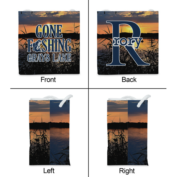 Gone Fishing Party Favor Gift Bag - Gloss - Approval