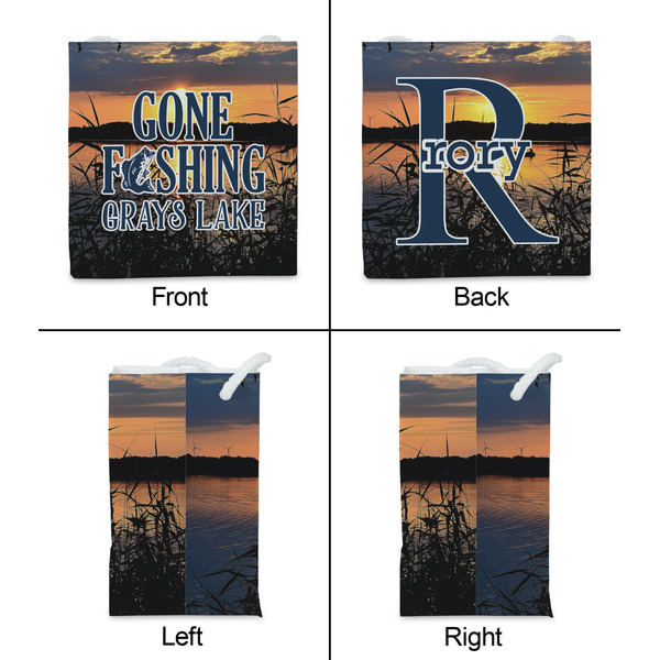 Gone Fishing Party Favor Gift Bag - Matte - Approval