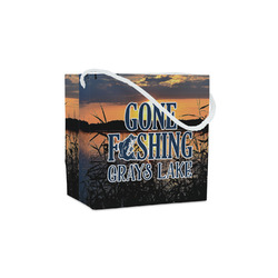 Gone Fishing Party Favor Gift Bags - Matte (Personalized)