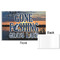 Gone Fishing Disposable Paper Placemat - Front & Back