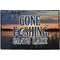 Gone Fishing Personalized Door Mat - 36x24 (APPROVAL)
