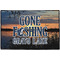 Gone Fishing Door Mat - 36"x24" (Personalized)