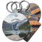 Gone Fishing Plastic Keychain (Personalized)