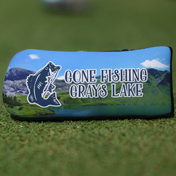 Gone Fishing Blade Putter Cover (Personalized)