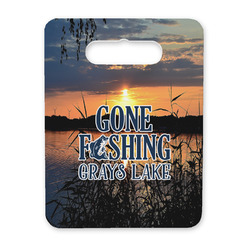 Gone Fishing Rectangular Trivet with Handle (Personalized)