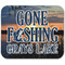Gone Fishing Rectangular Mouse Pad - APPROVAL