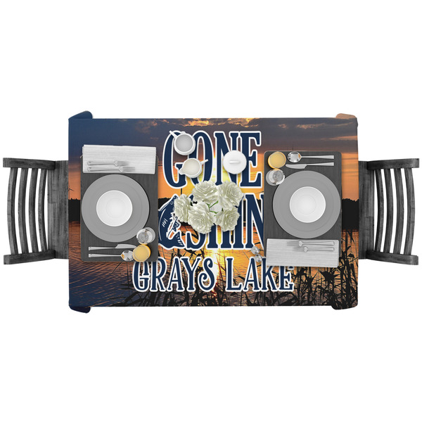 Gone Fishing Rectangular Tablecloths - LIFESTYLE