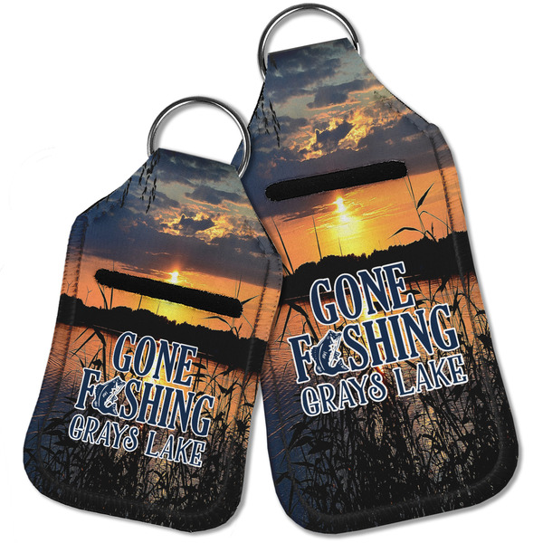 Gone Fishing Sanitizer Holder Keychain - Parent Main