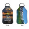 Gone Fishing Sanitizer Holder Keychain - Small APPROVAL (Flat)