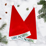 Gone Fishing Santa Hat (Personalized)