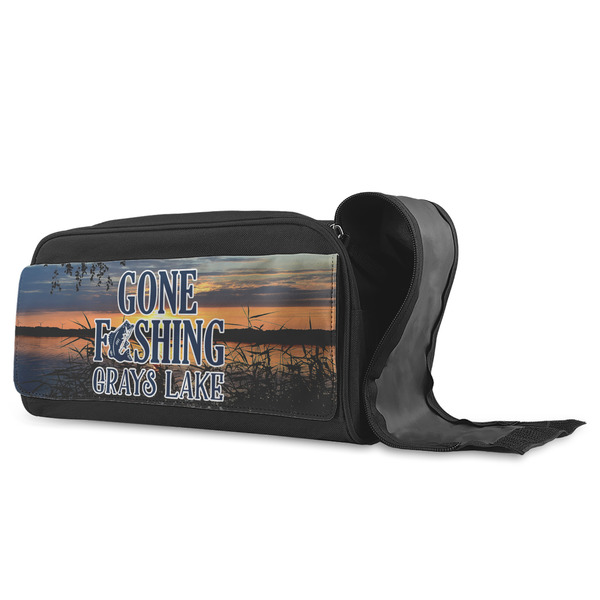 Gone Fishing Shoe Bags - ANGLE (Open)