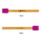 Gone Fishing Silicone Brushes - Purple - APPROVAL