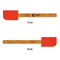 Gone Fishing Silicone Spatula - Red - APPROVAL