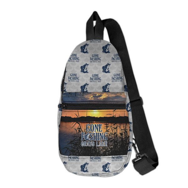 Custom Gone Fishing Sling Bag (Personalized)