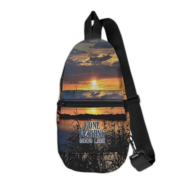Custom Gone Fishing Sling Bag (Personalized)