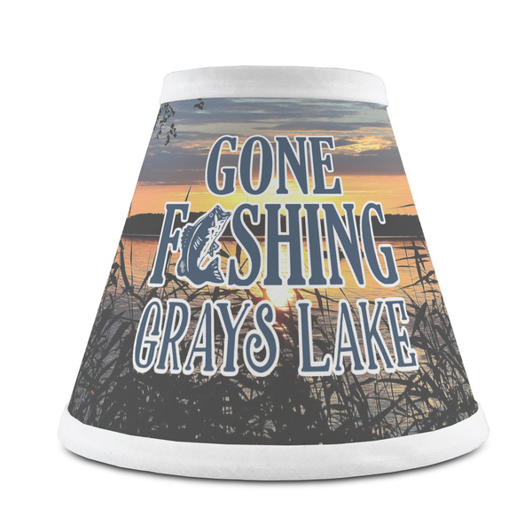 Custom Gone Fishing Chandelier Lamp Shade (Personalized)