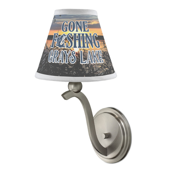 Gone Fishing Small Chandelier Lamp - LIFESTYLE (on wall lamp)