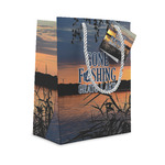 Gone Fishing Small Gift Bag (Personalized)