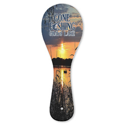 Gone Fishing Ceramic Spoon Rest (Personalized)