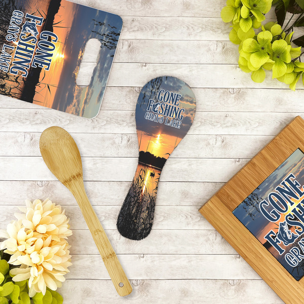 Gone Fishing Spoon Rest Trivet - LIFESTYLE