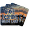 Gone Fishing Square Fridge Magnet - MAIN
