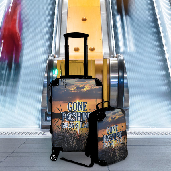 Gone Fishing Suitcase Set 4 - IN CONTEXT