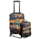 Gone Fishing Kids 2-Piece Luggage Set - Suitcase & Backpack (Personalized)