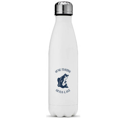 Gone Fishing Water Bottle - 17 oz. - Stainless Steel - Full Color Printing (Personalized)