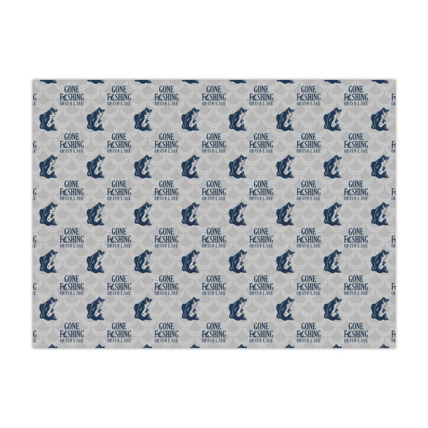 Custom Gone Fishing Tissue Paper Sheets - Large - Lightweight (Personalized)