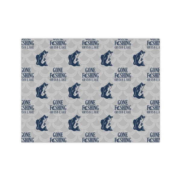 Custom Gone Fishing Tissue Paper Sheets - Medium - Lightweight (Personalized)