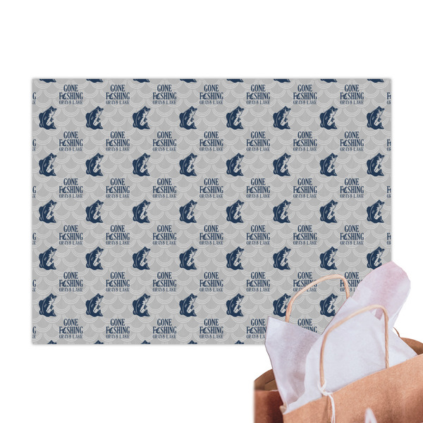 Gone Fishing Tissue Paper Sheets - Main