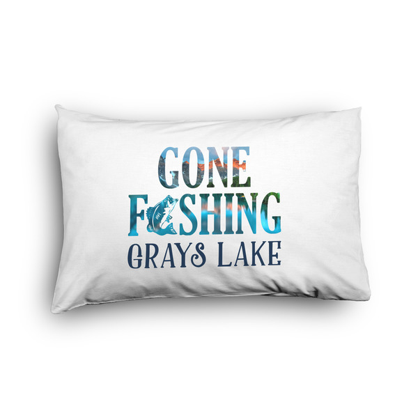 Custom Gone Fishing Pillow Case - Toddler - Graphic (Personalized)