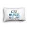 Gone Fishing Toddler Pillow Case - FRONT (partial print)
