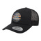 Gone Fishing Trucker Hat - Black