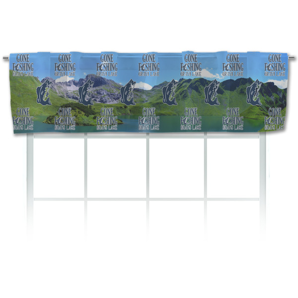 Custom Gone Fishing Valance (Personalized)