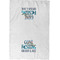 Gone Fishing Waffle Towel - Partial Print - Approval Image