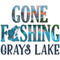 Gone Fishing Wall Graphic Decal