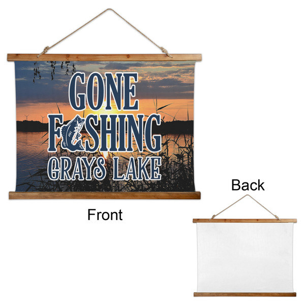Gone Fishing Wall Hanging Tapestry - Landscape - APPROVAL