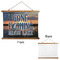 Gone Fishing Wall Hanging Tapestry - Landscape - APPROVAL