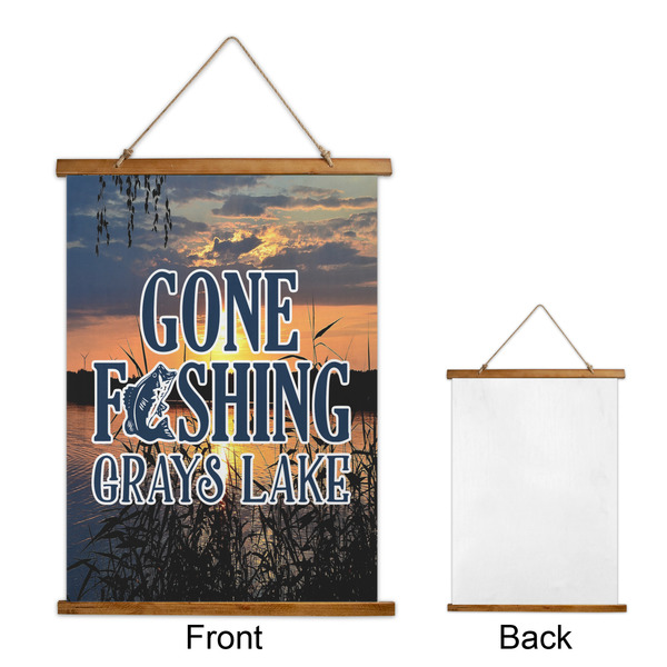 Gone Fishing Wall Hanging Tapestry - Portrait - APPROVAL