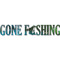 Gone Fishing Wall Name Decal