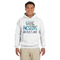 Gone Fishing Hoodie - White - Small (Personalized)