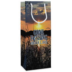 Gone Fishing Wine Gift Bags (Personalized)