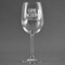 Gone Fishing Wine Glass - Engraved (Personalized)