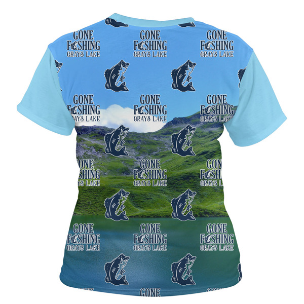 Gone Fishing Women's T-shirt Back