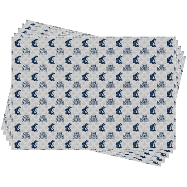 Gone Fishing Wrapping Paper - 5 Sheets Approval